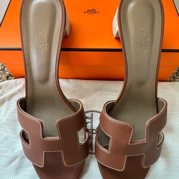 Hermes Shoes - hermes oasis heel size 41.5